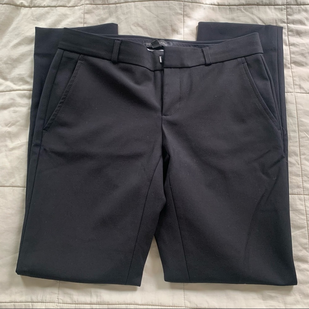 Banana Republic black Ryan pants (Size 0P)